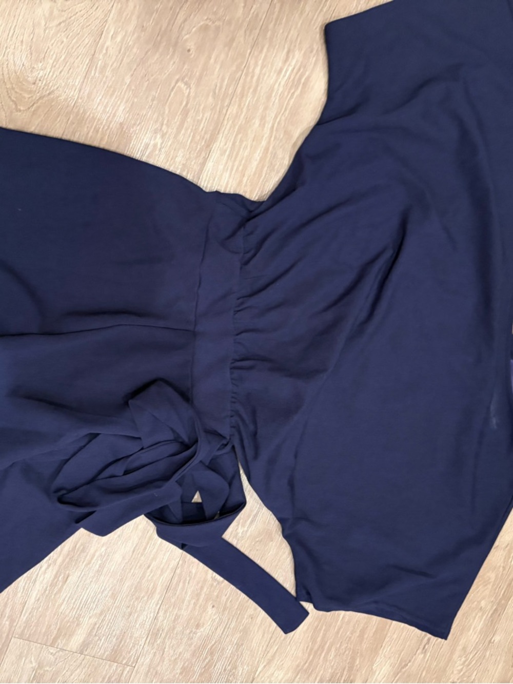 Navy Blue  romper with belt